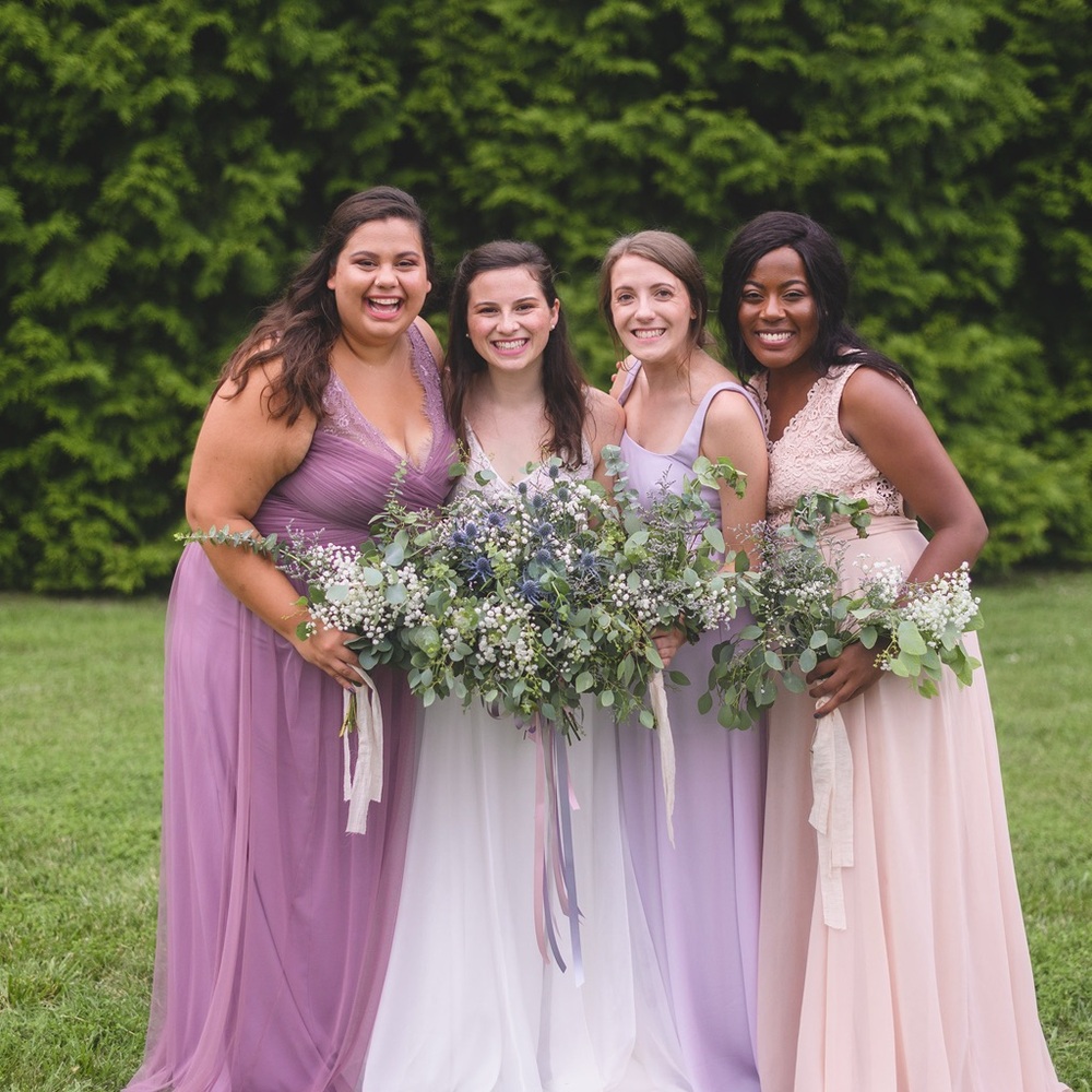 Elegant Mauve Evening Gown - from Anthropologie - Picture 8 of 8